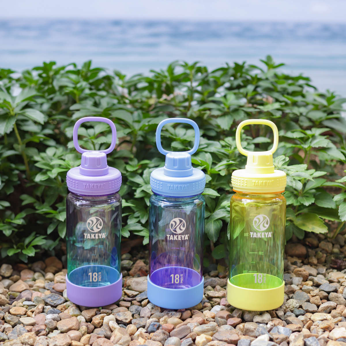 TAKEYA（タケヤ） 水筒 520ml デュラブルボトル グラデーション （ 直