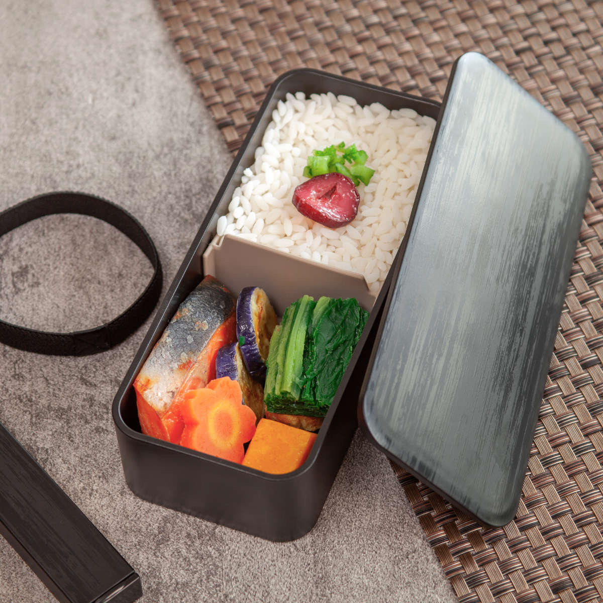 HAKOYA 弁当箱 1段 550ml スリム一段ランチ （ お弁当箱 ランチ