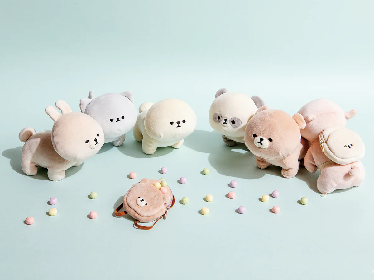 ぬいぐるみ mofmofriends マスコットS イヌ ネコ おもちゃ （ モフモフ