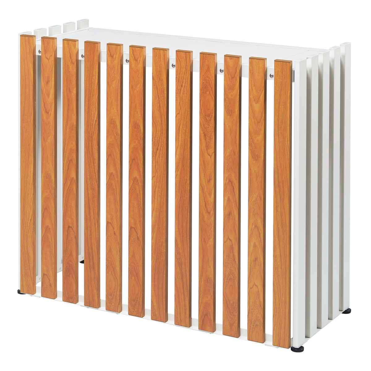 SANKA（サンカ） 室外機カバー アルミ室外機カバー 縦格子 標準サイズ