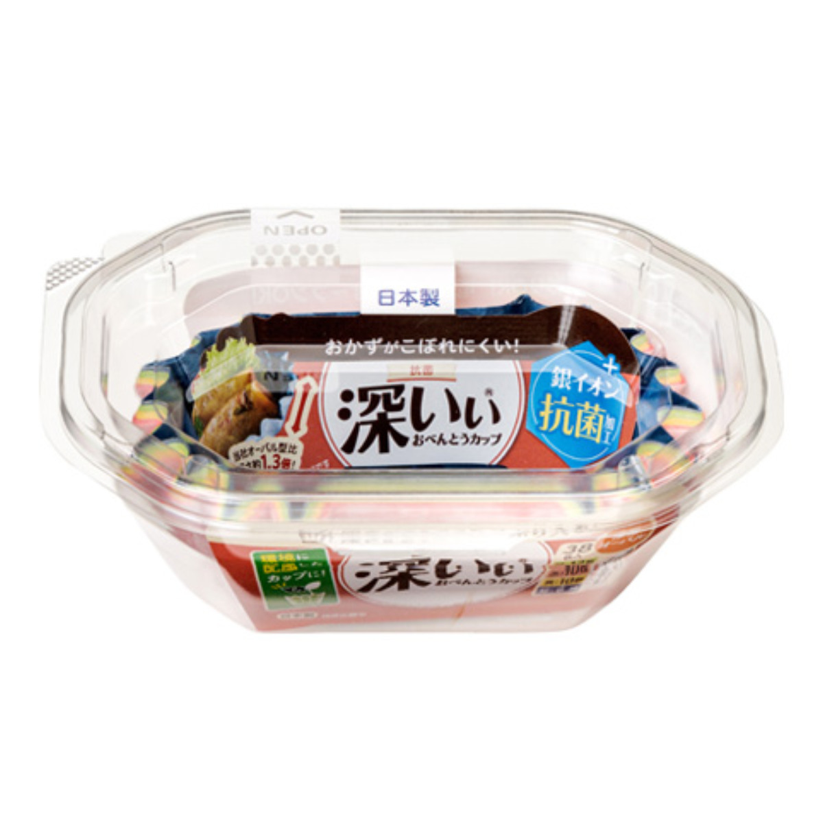 東洋アルミ おかずカップ 38枚入り オーバル 抗菌 （ お弁当カップ