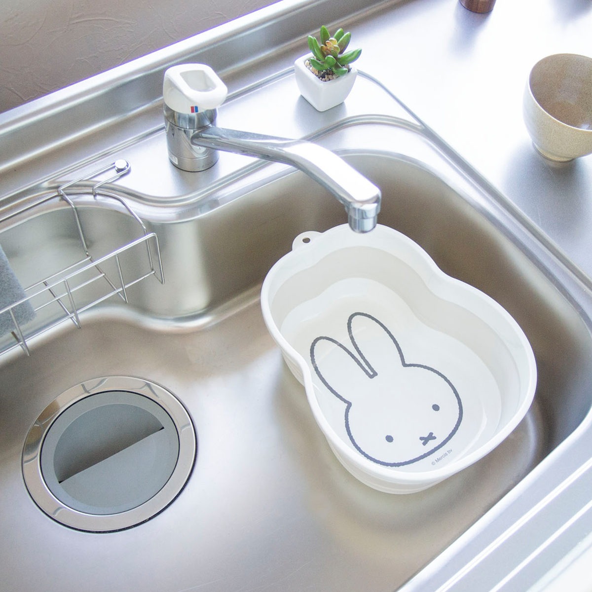バケツ 洗い桶 折りたたみ miffy ミッフ...の詳細画像3
