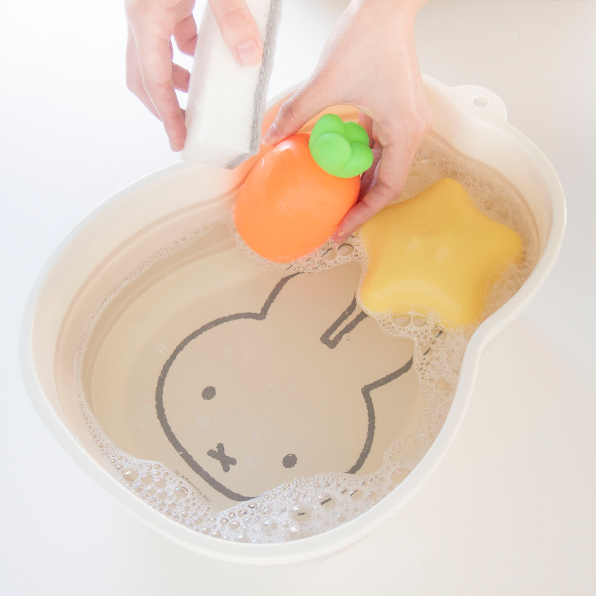 バケツ 洗い桶 折りたたみ miffy ミッフ...の詳細画像4