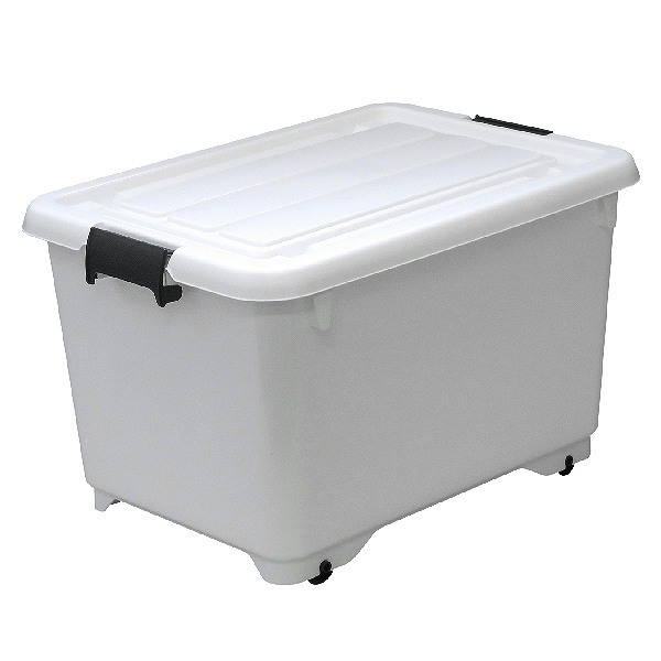 衣装ケース クローゼット収納 コロ付き 幅38.5×奥行50×高さ30cm 深型