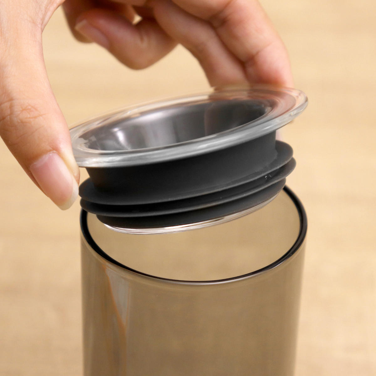 ハリオ 保存容器 400ml COLORS キ...の詳細画像5