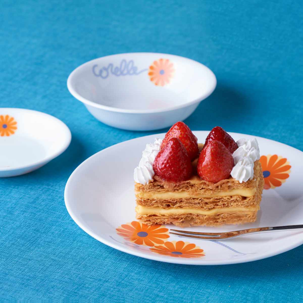 パール金属 食器 5点セット CORELLE コレール オレンジマーガレット