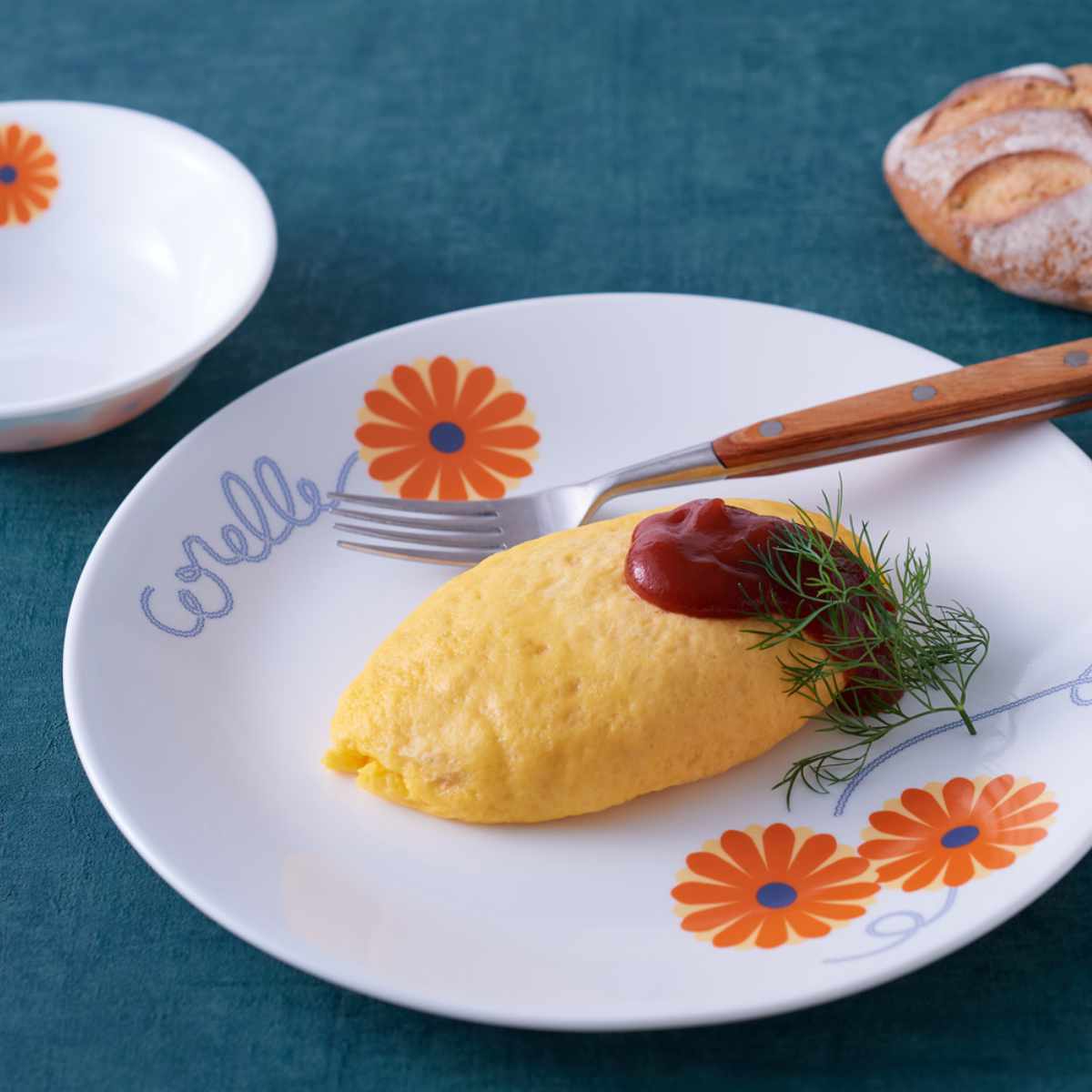 パール金属 食器 5点セット CORELLE コレール オレンジマーガレット 