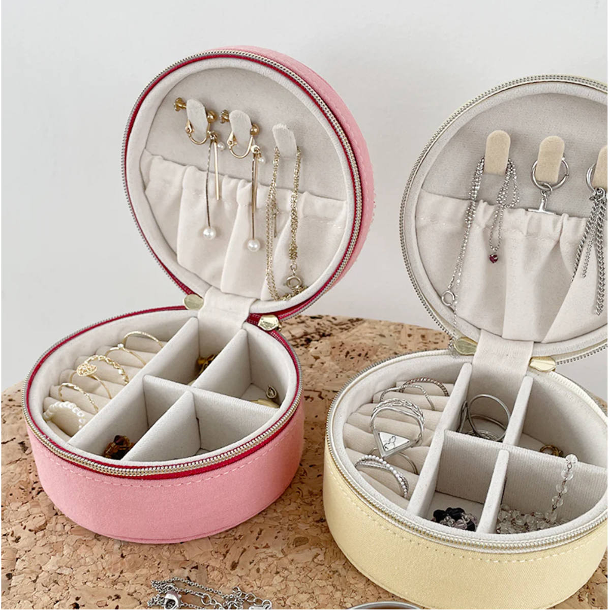 アクセサリー　ケース HEMING'S（ヘミングス） ジュエリーボックス ウィンキーラウンド