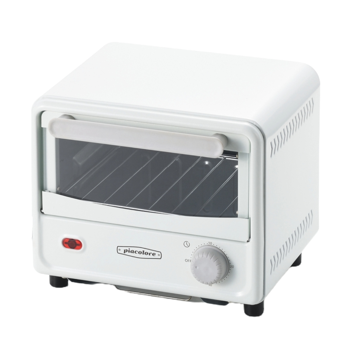 コンパクト ハイパワー トースター 黒 100℃〜280℃ オーブントースター ブラック｜COK-YH100D-K 08-3273｜通販なら