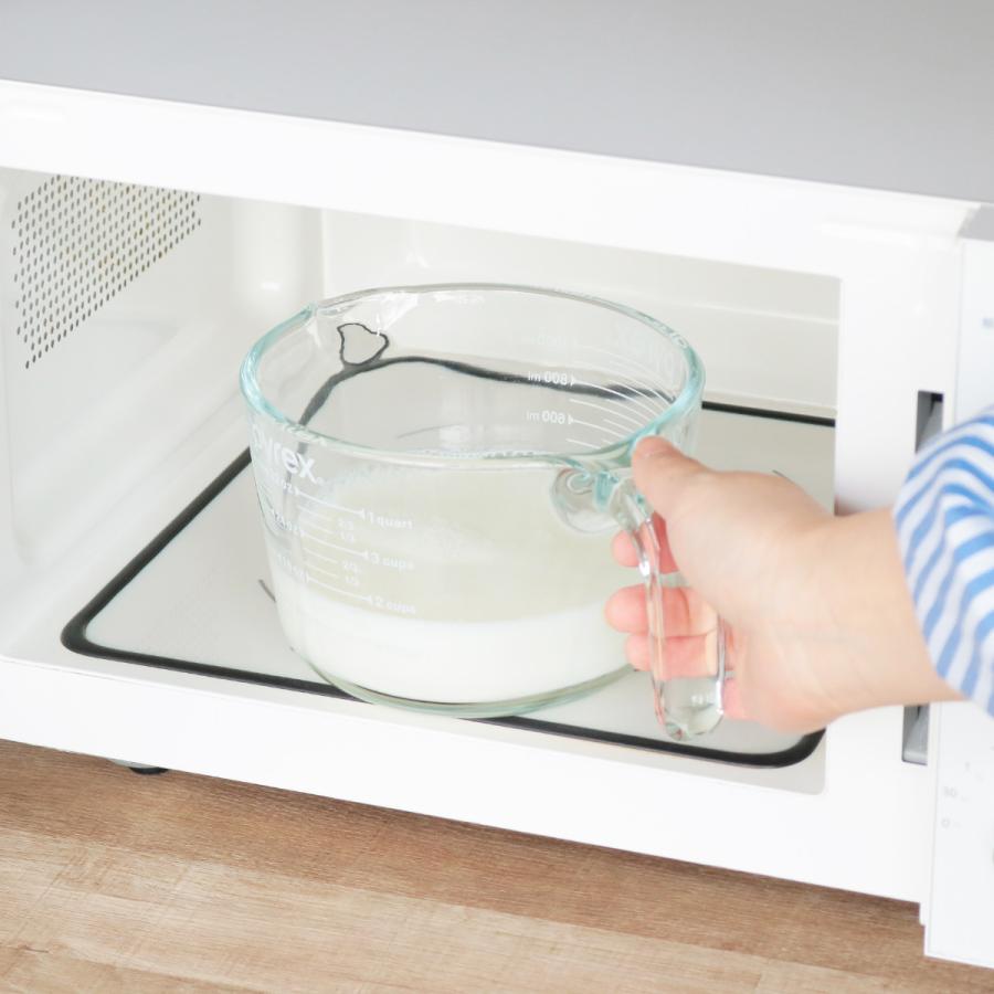 PYREX（パイレックス） 計量カップ 1L 耐熱ガラス 取っ手付き メジャー