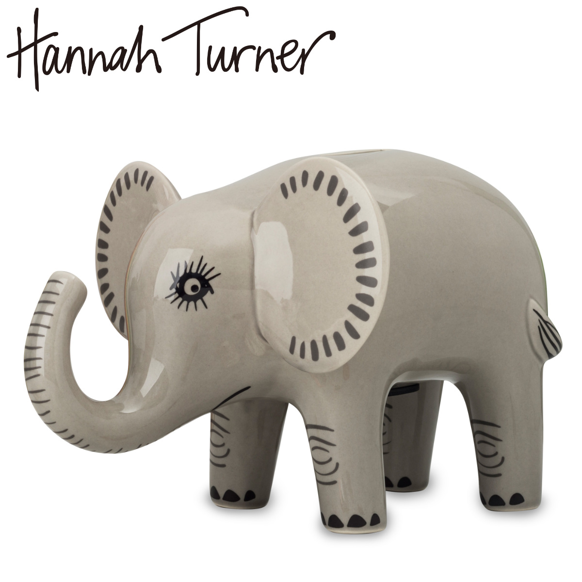 貯金箱 Hannah Turner （ ハンナターナー 貯金 置き物 オブジェ インテリア エレファント アニマル 動物 ）