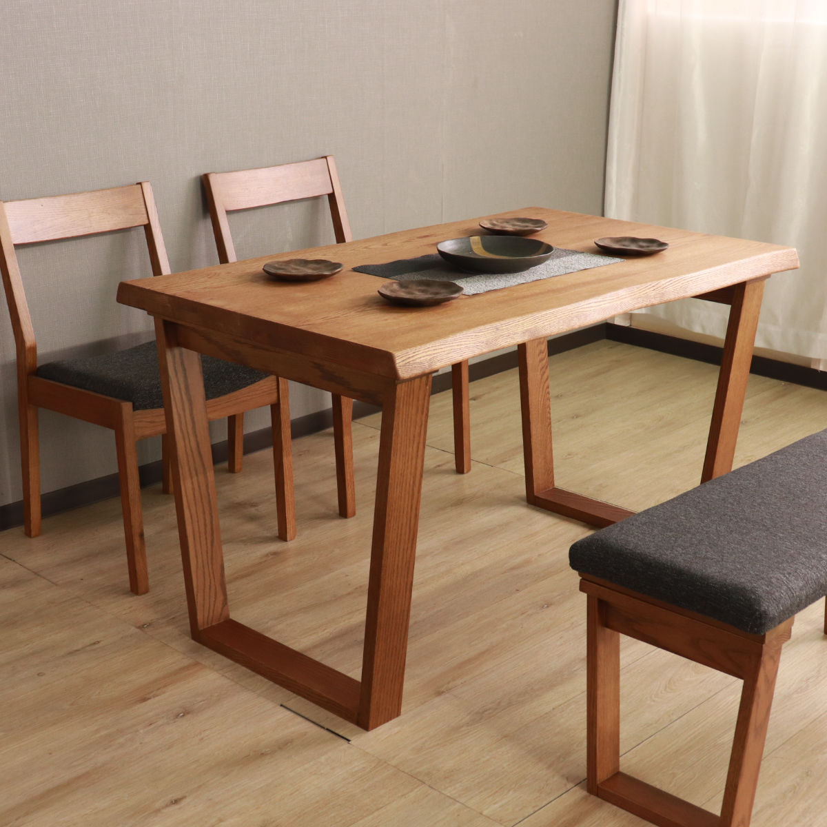 ダイニングテーブル 幅120cm ハイム （ 4人掛け 2人掛け コンパクト