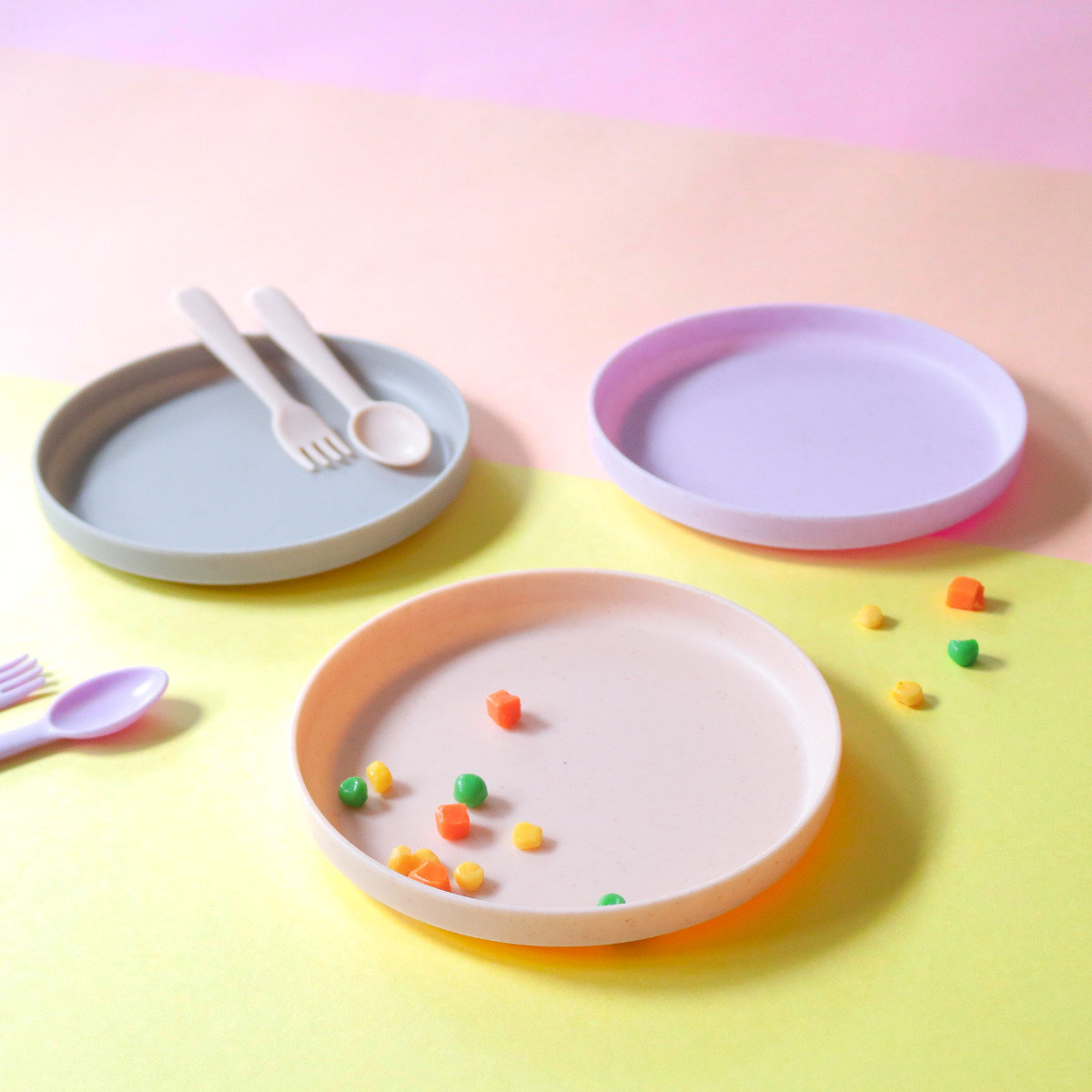 プレート 19cm キッズ ユニバーサル （ 食洗機対応 電子レンジ対応 皿