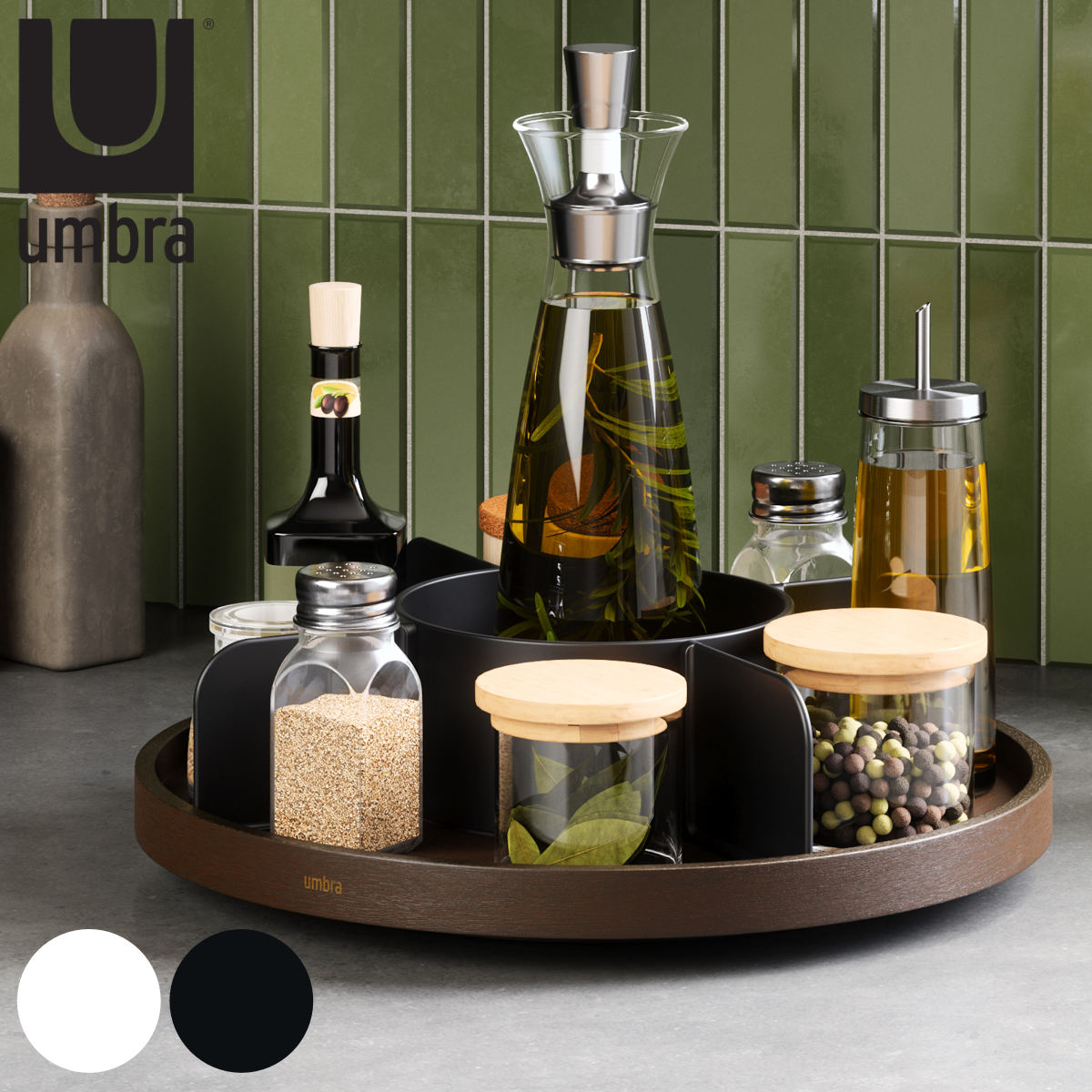 umbra �������[ �x���E�b�h ���[�W�[�X�[�U�� �i �A���u�� 360�x��] �L�b�`�� ������ ���[ �X�p�C�X���b�N ���������� �ؖ� �V���N�� �j