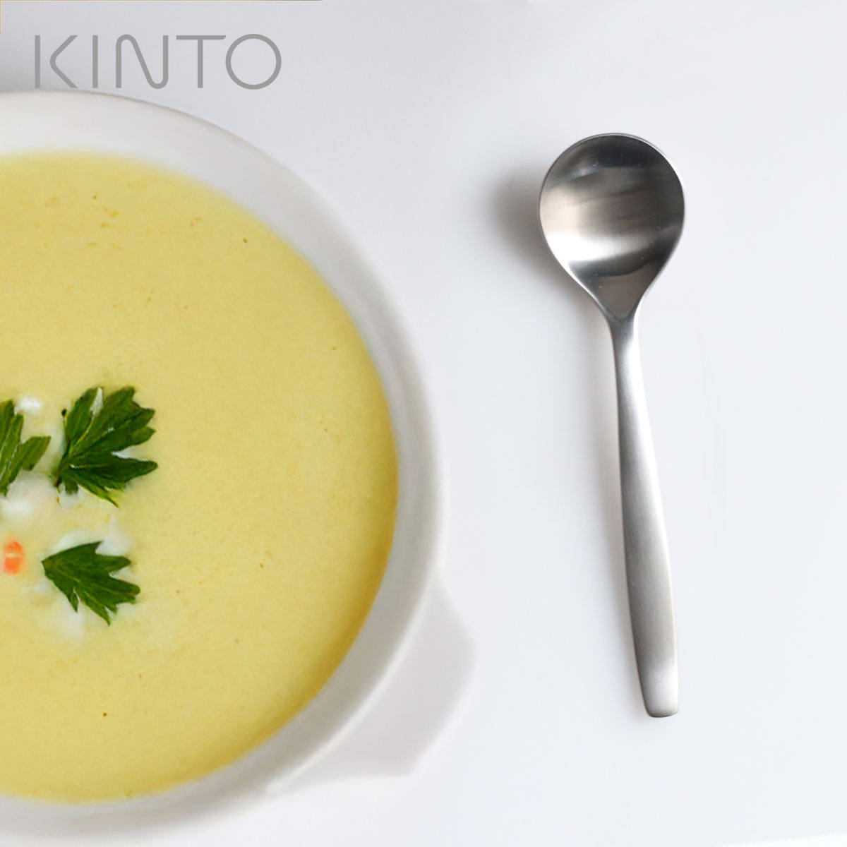 KINTO �L���g�[ HIBI �X�v�[�� 165mm �i �X�[�v�X�v�[�� 16.5cm �X�e�����X �X�v�[�� �m�H�� �J�g�����[ �j