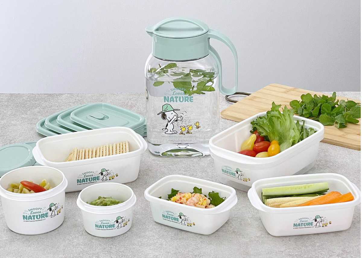 Lustroware（ラストロウェア） 保存容器 500ml スヌーピー