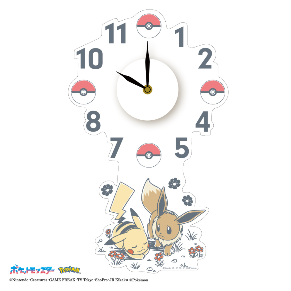 ポケットモンスター 掛け時計ジャンク ポケモン キャラクター腕時計 オリジナルポケモンウォッチ ジャンク品