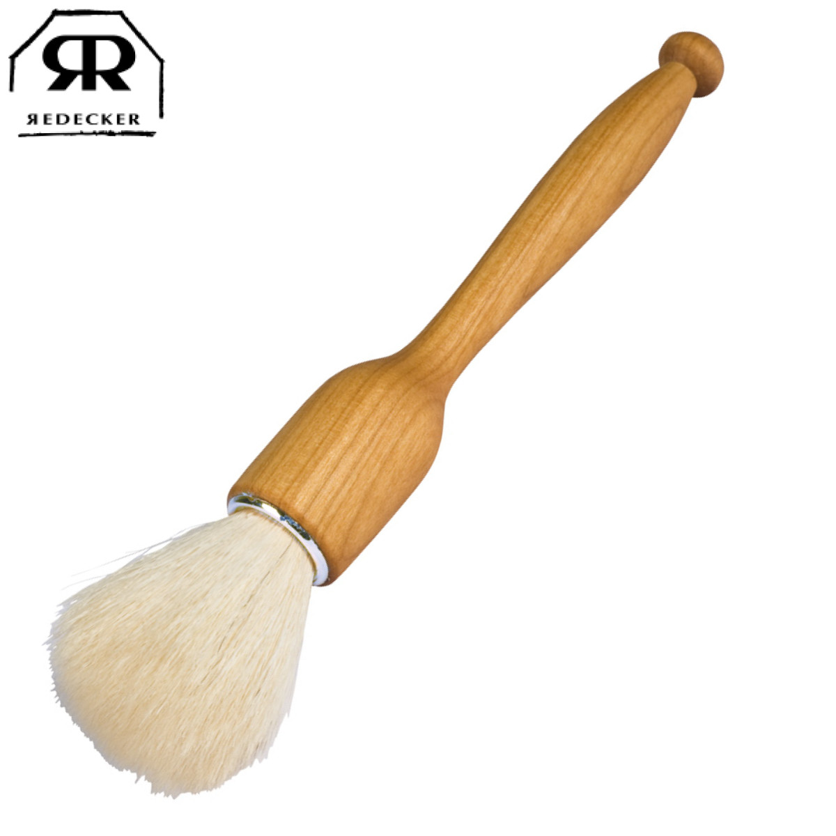 Redecker レデッカー ほこり取り 優しく掃除ブラシ 19cm 山羊毛 （ 山羊毛ブラシ 木製 小さい コレクション お手入れ 柔らかい ハンディ ドイツ製 おしゃれ ）