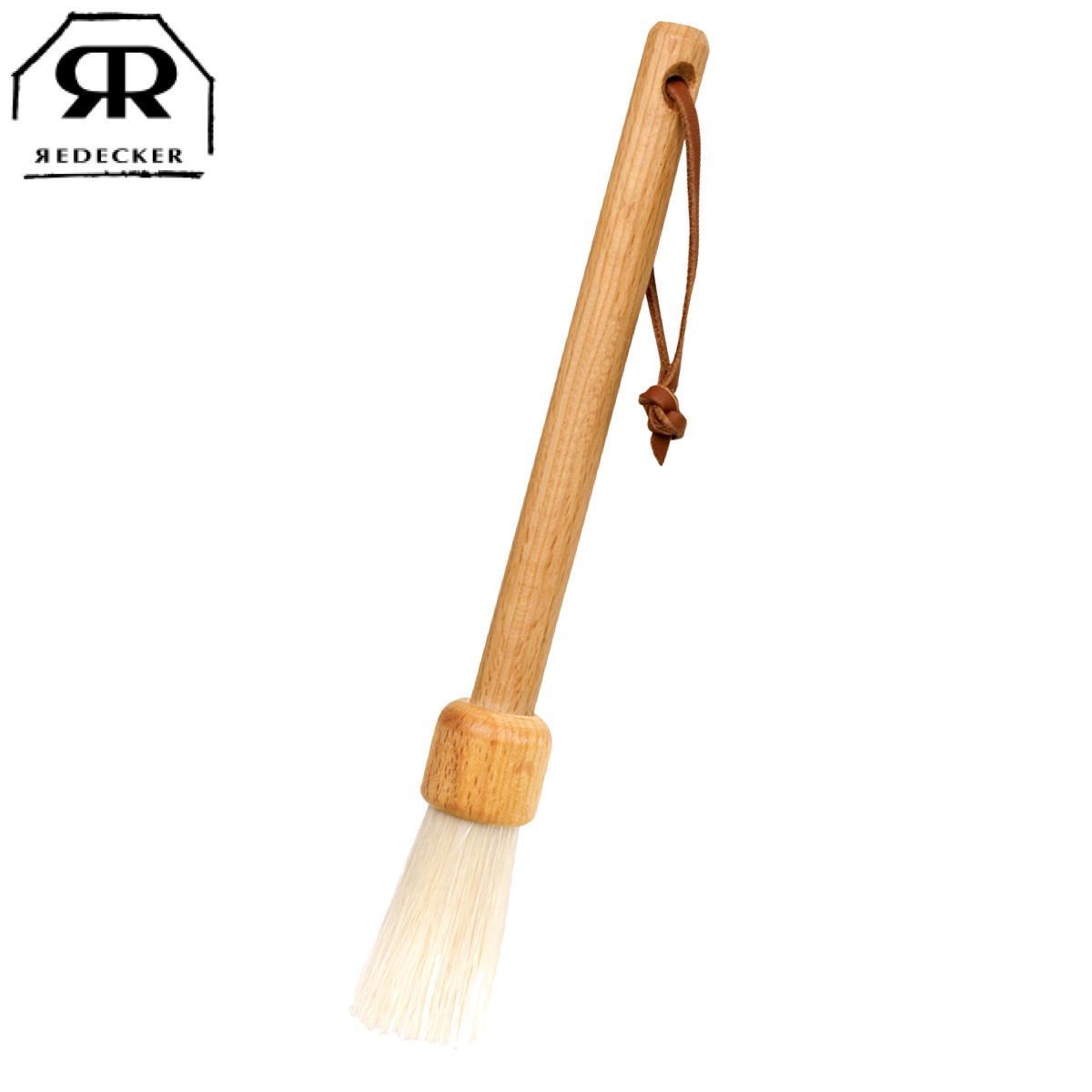 Redecker レデッカー ほこり取り ファニチャーブラシ 19cm （ 山羊毛ブラシ 木製 小さい ミニ すき間掃除 豚毛 かため ハンディ ドイツ製 おしゃれ ）