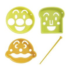アンパンマンぬき型 キャラ弁つくろう！ お弁当抜き型 （ 抜き型 お弁当抜き型 キャラ弁 おかず ごはん抜き型 デコ弁 日本製 ）