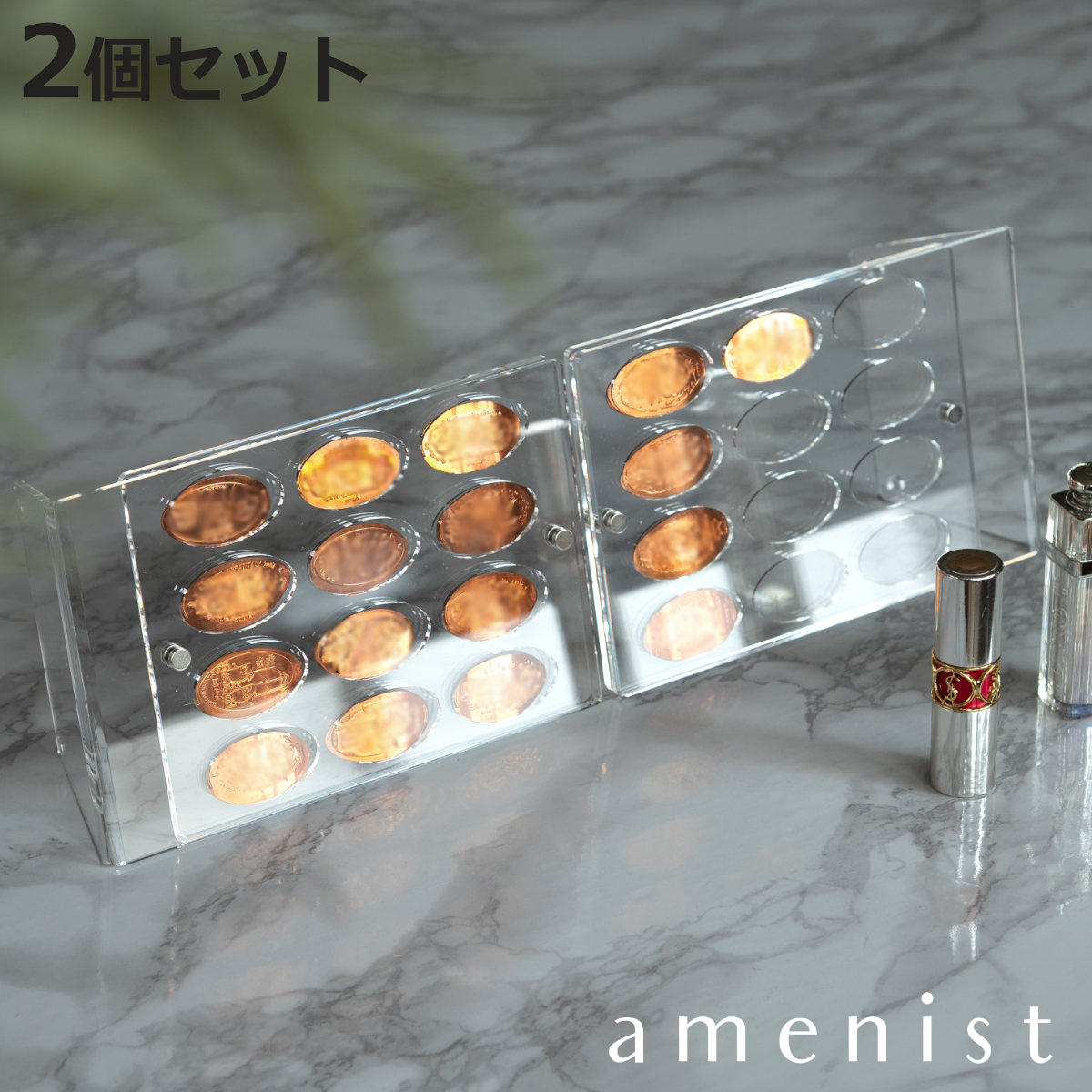 Australia 記念メダル 2個セット 専用スタンド付き 特典付き メダルスタンド（2set） amenist （ 幅12×奥行7.5×高さ18cm