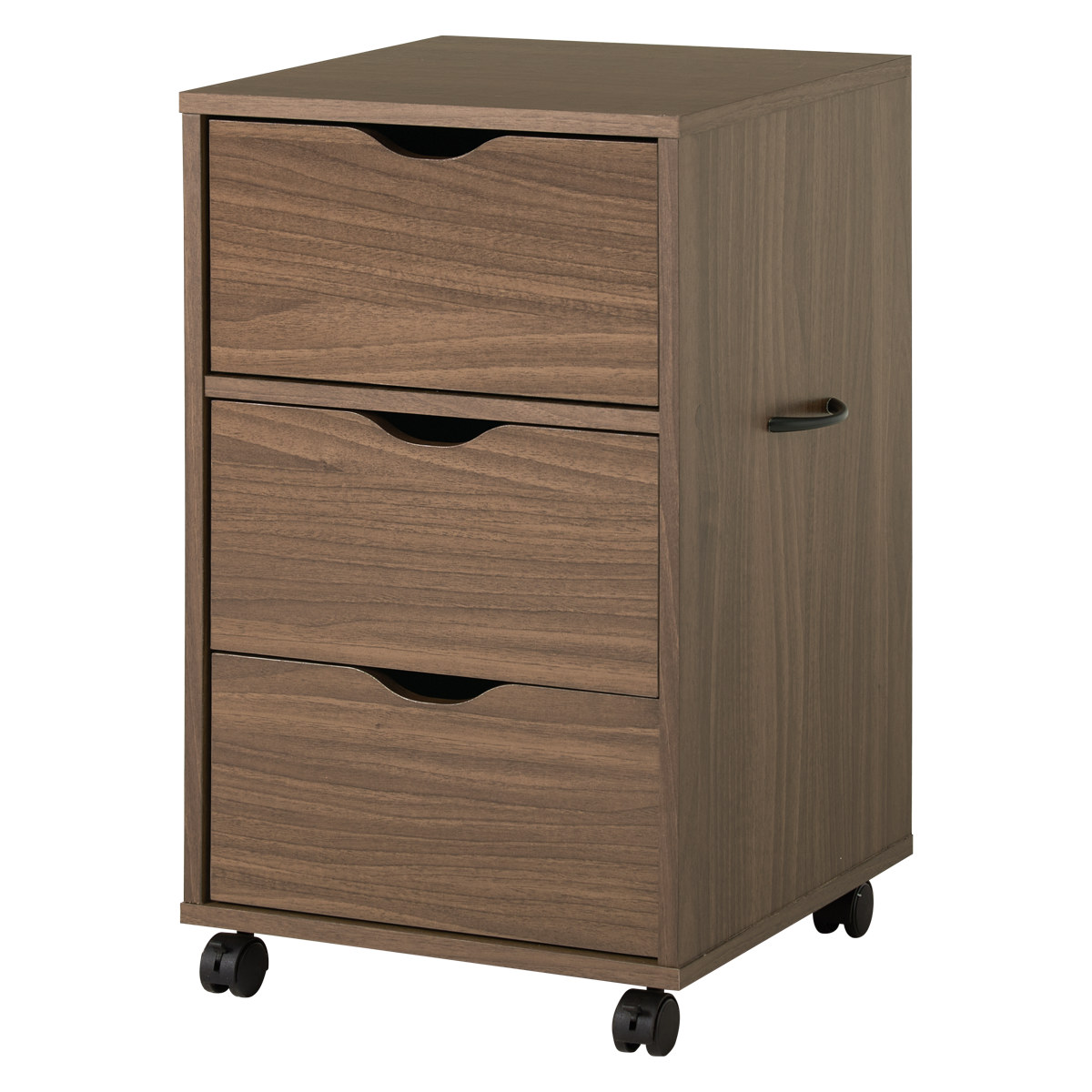 HAGiHARA（萩原） チェスト 幅40cm キャスター付き 引出し3杯