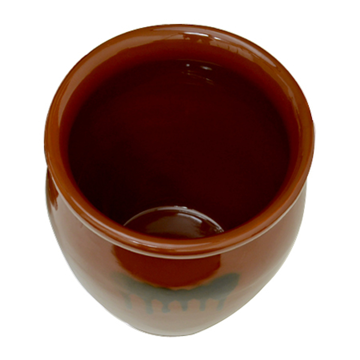 漬物容器 3.6L 丸かめ 2号 蓋付き 陶器 （ 漬物樽 つけもの容器 漬け物