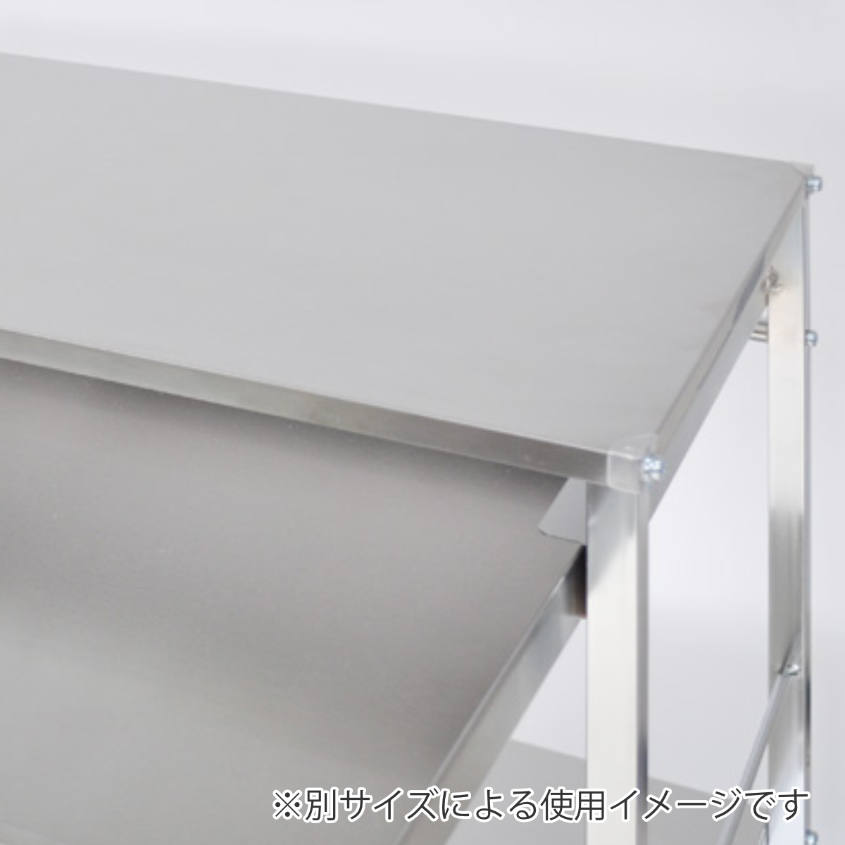 キッチンワゴン ステンレス作業台ワゴン引き出し付 幅73.5cm （ キャスター付き 天板付き キッチンストッカー キッチン ストッカー 日本製 作業台 ）