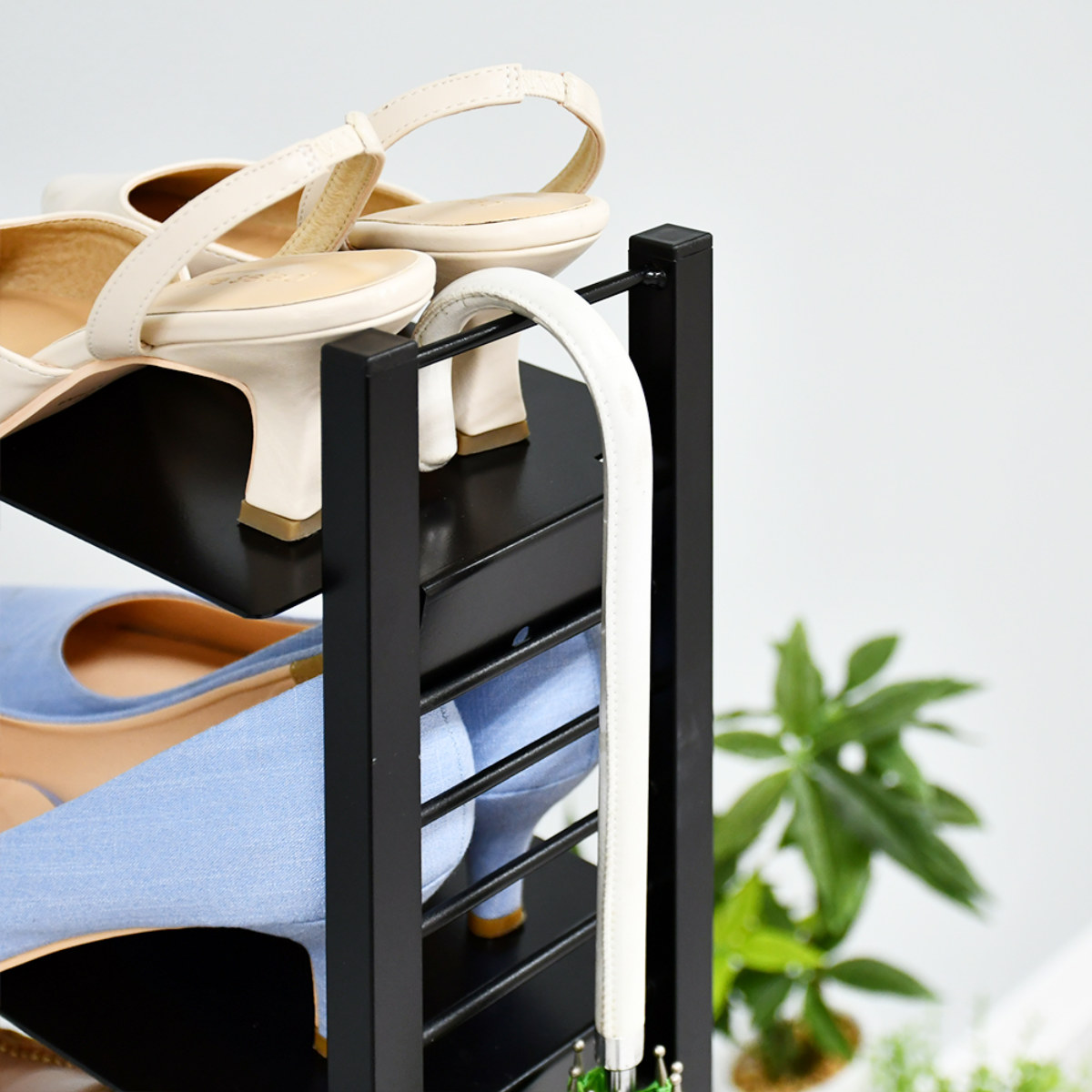 シューズラック フロートシューズラックシングル 7段 （ 下駄箱 靴