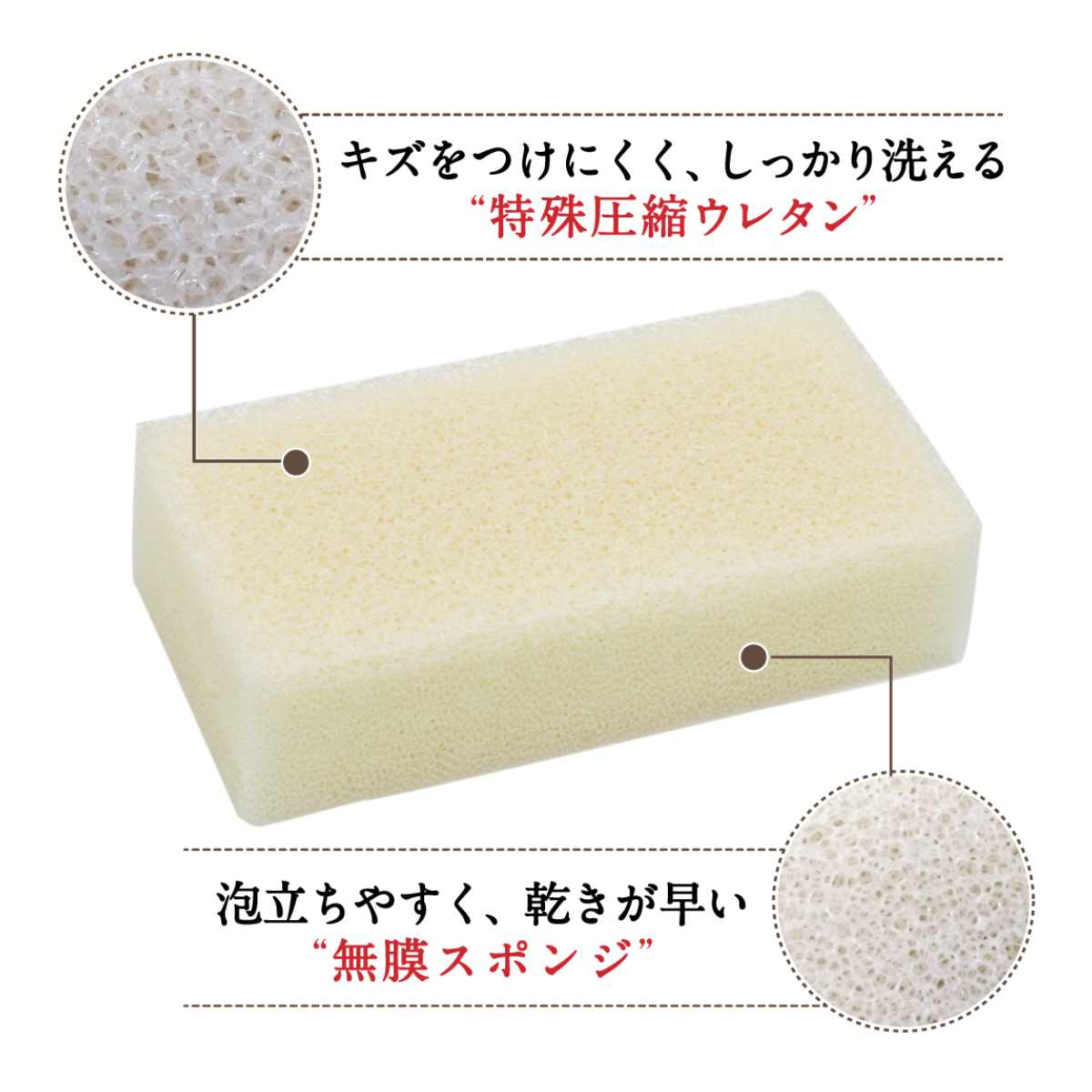 キッチンスポンジ ASSO 三ツ星スポンジ 食...の詳細画像5