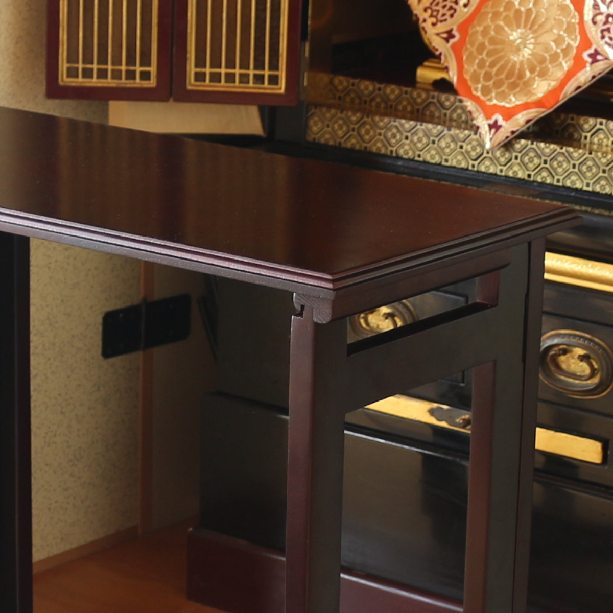 テーブル 折りたたみ 幅60cm パタパタ便利...の詳細画像5