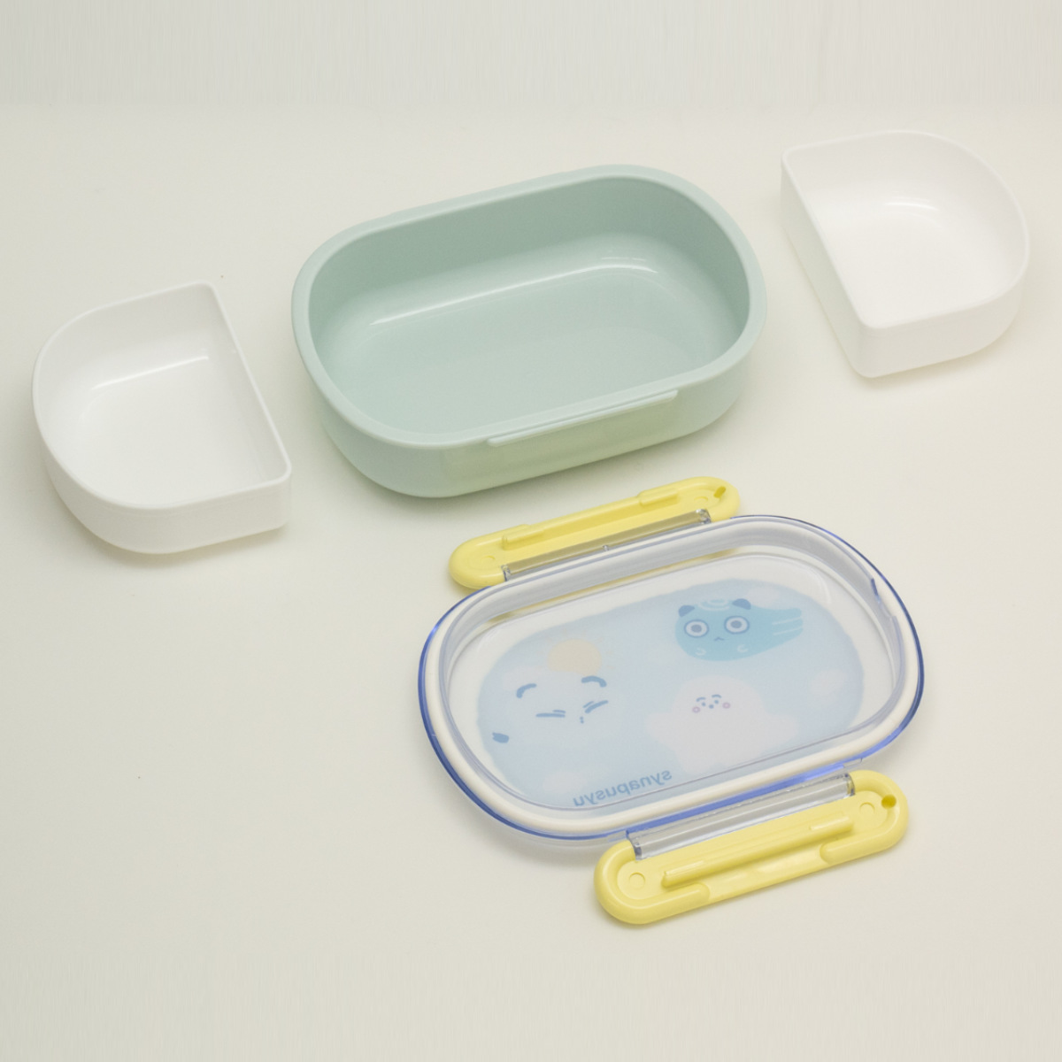 OSK（オーエスケー） 弁当箱 1段 270ml ランチボックスミニ 中子付き