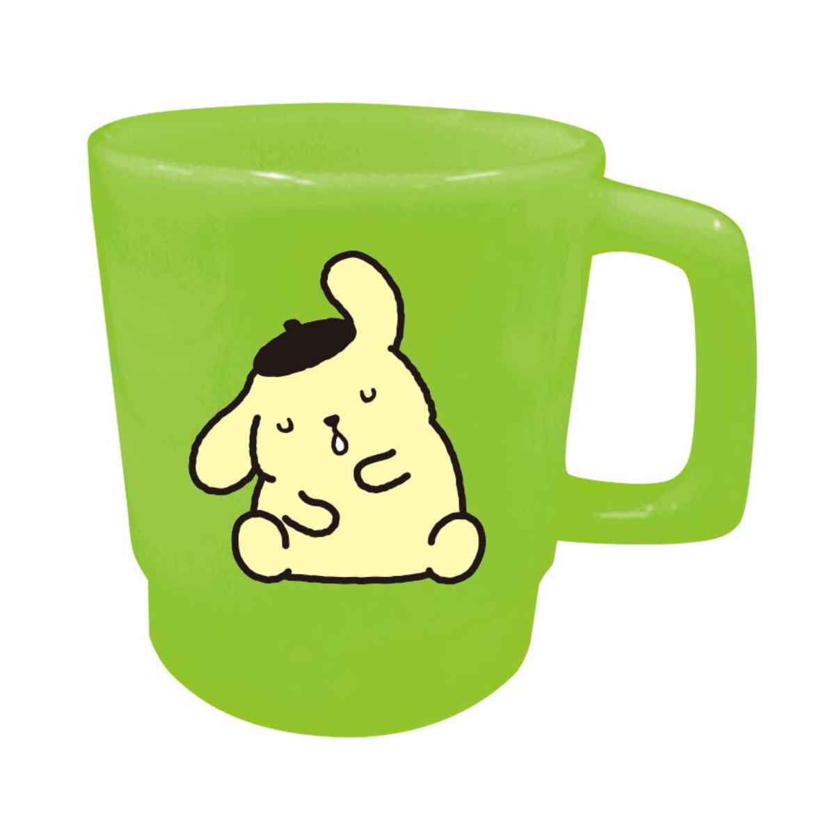 大西賢製販 コップ 350ml 取っ手付き サンリオ プラスチック （ 電子