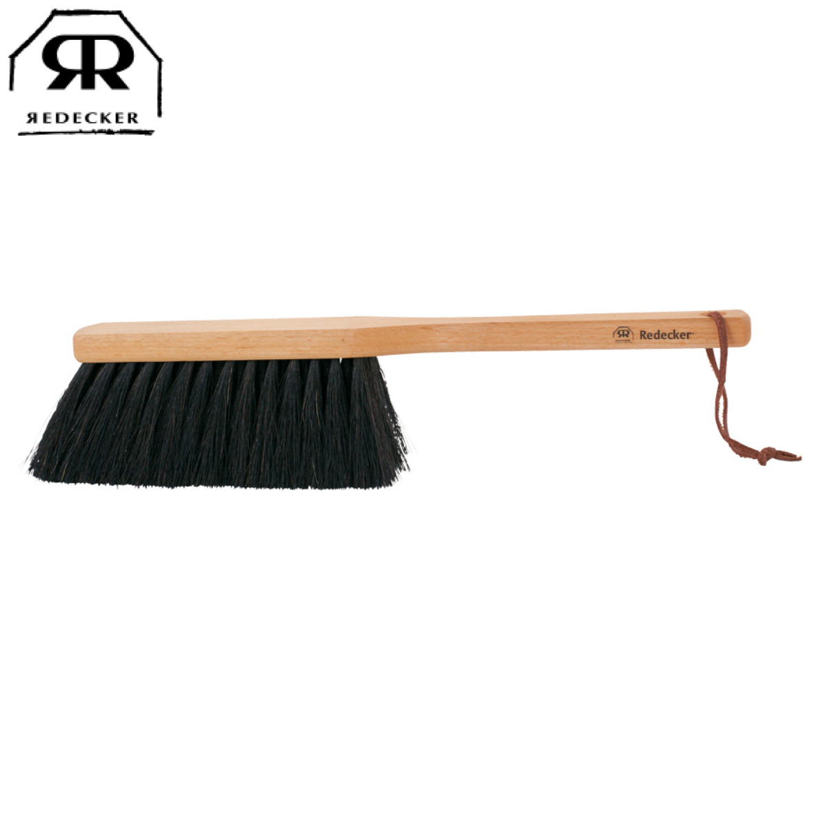 Redecker レデッカー ほうき 三角塵取用ブラシ 馬毛 （ ホウキ ブラシ ハンディ 柔らかい 木製 ドイツ製 おしゃれ ）