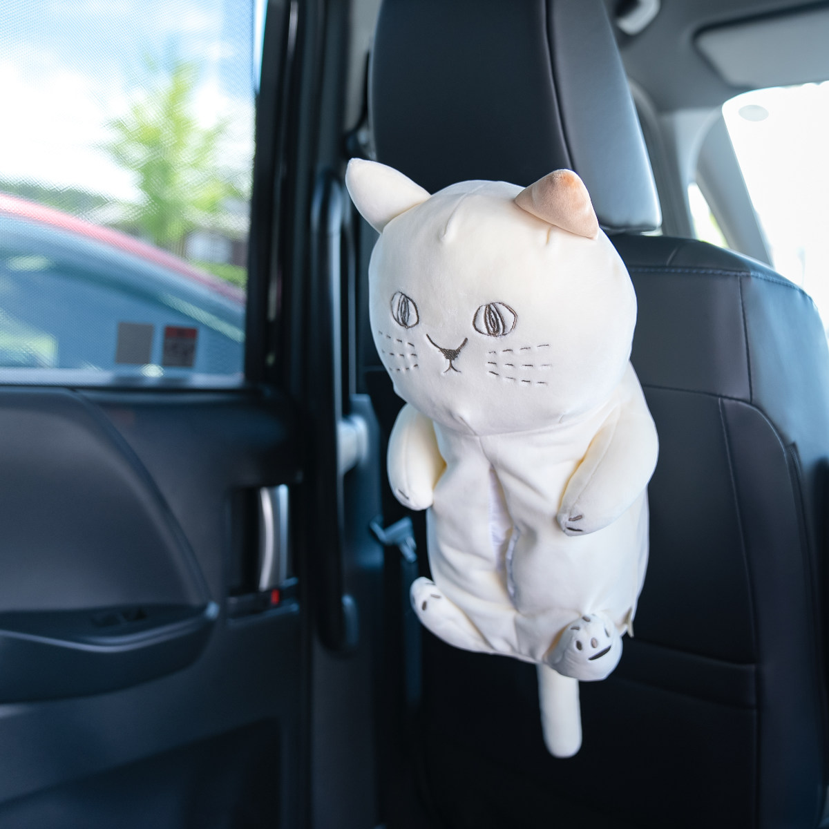 猫ちゃんドット柄ボックスティッシュカバー　模様替え車用子供部屋ミナペルホネン 猫のティッシュカバーの商品一覧 通販 - Yahoo!ショッピング