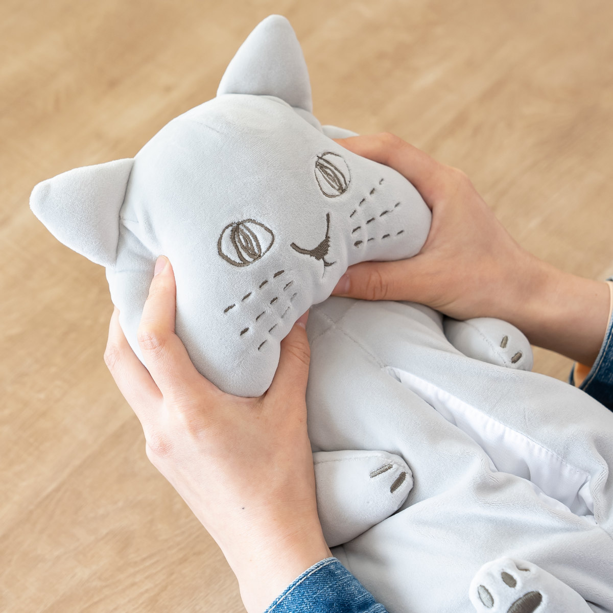 ティッシュケース にゃふにゃふ ネコ （ ティッシュカバー ティッシュ