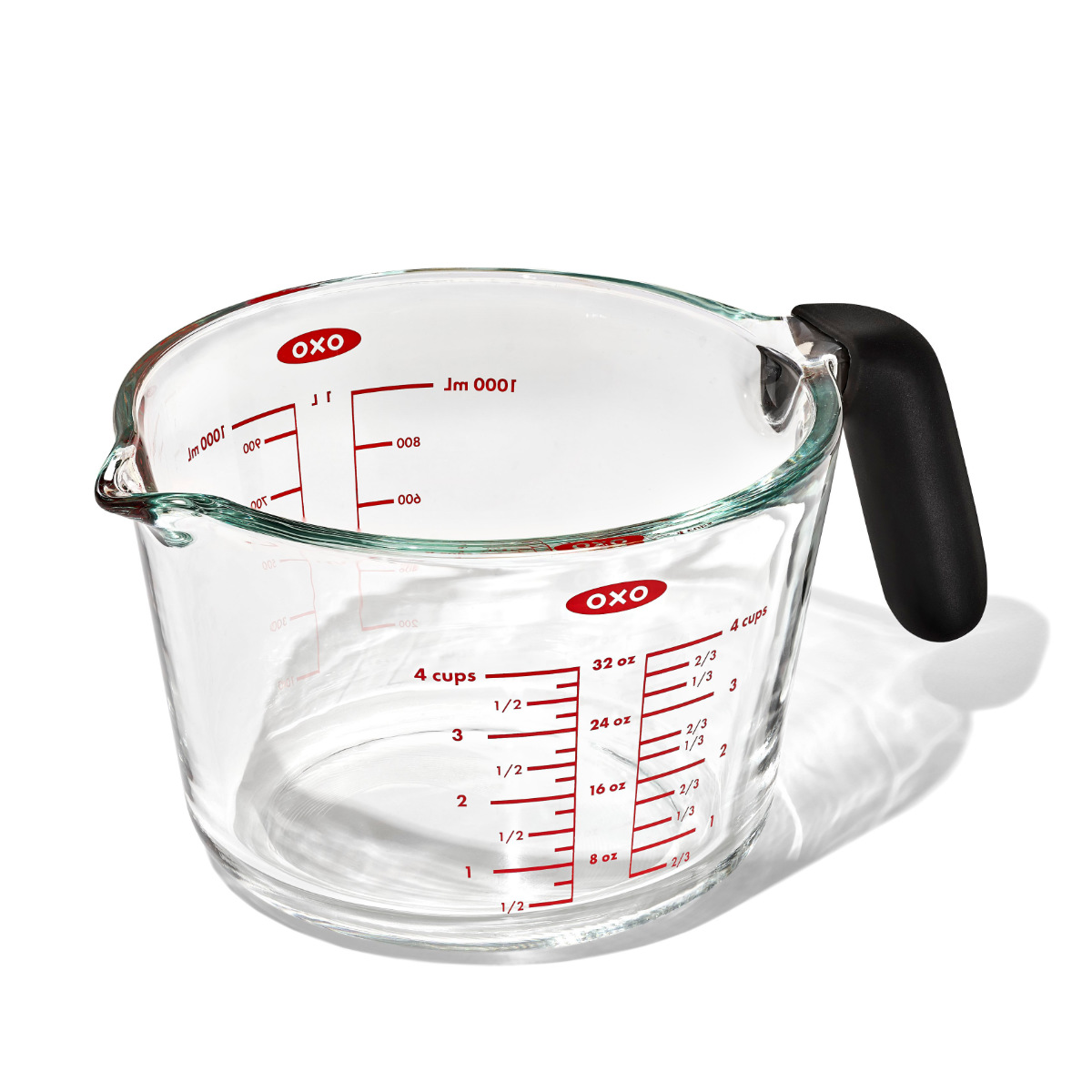 o71209006　フルボ酸原液　1000ml計量カップ付き OXO（オクソー） 計量カップ 1L 1000ml ガラスメジャーカップ 大 GG