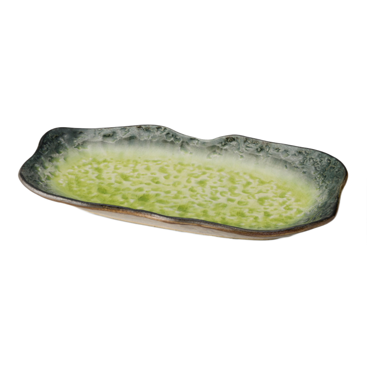 長角皿 23.5cm 長角プレート KANADE 陶器 （ 電子レンジ対応 長皿 焼物