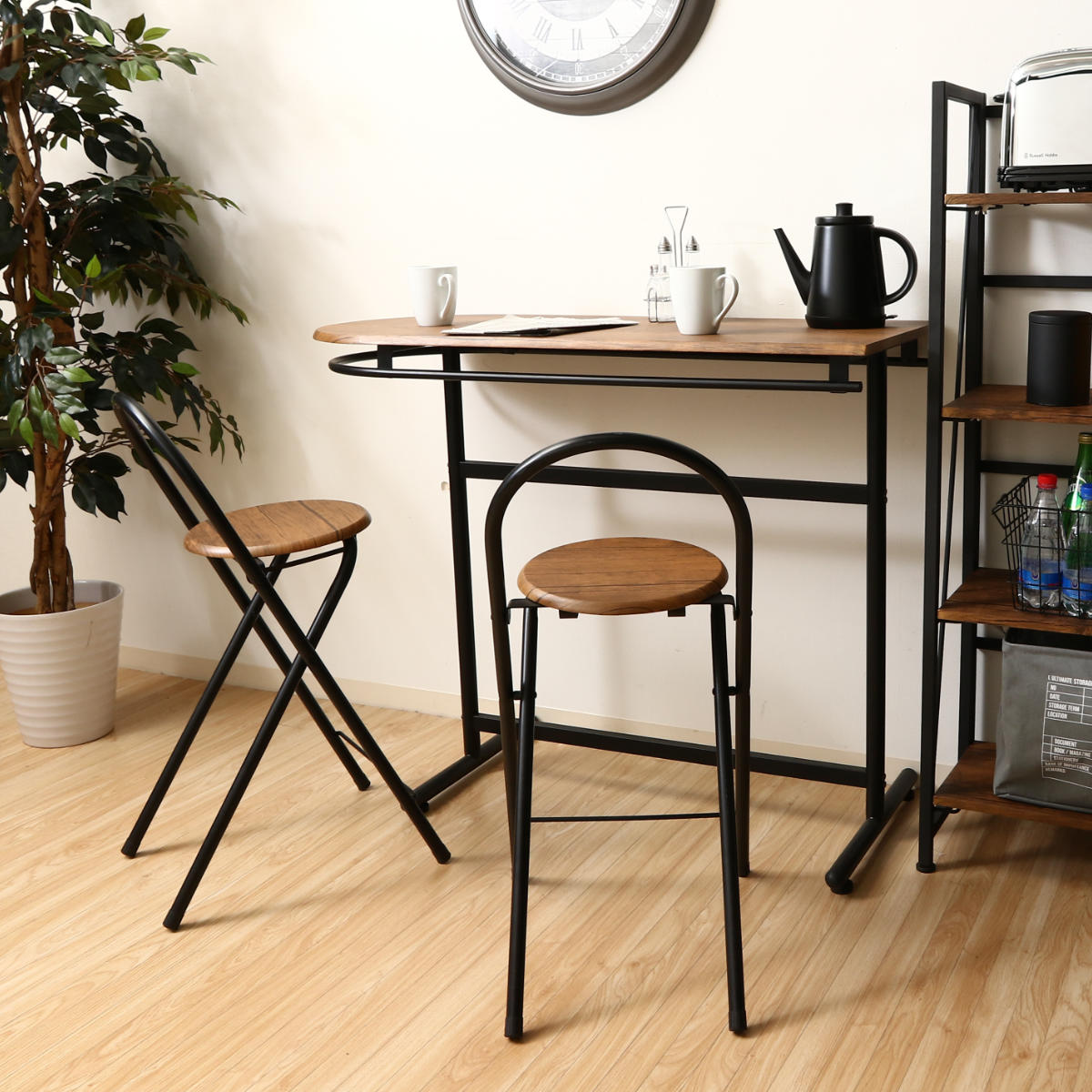 キッチンカウンター 90cm（不二貿易／テーブル） | 家具、インテリア