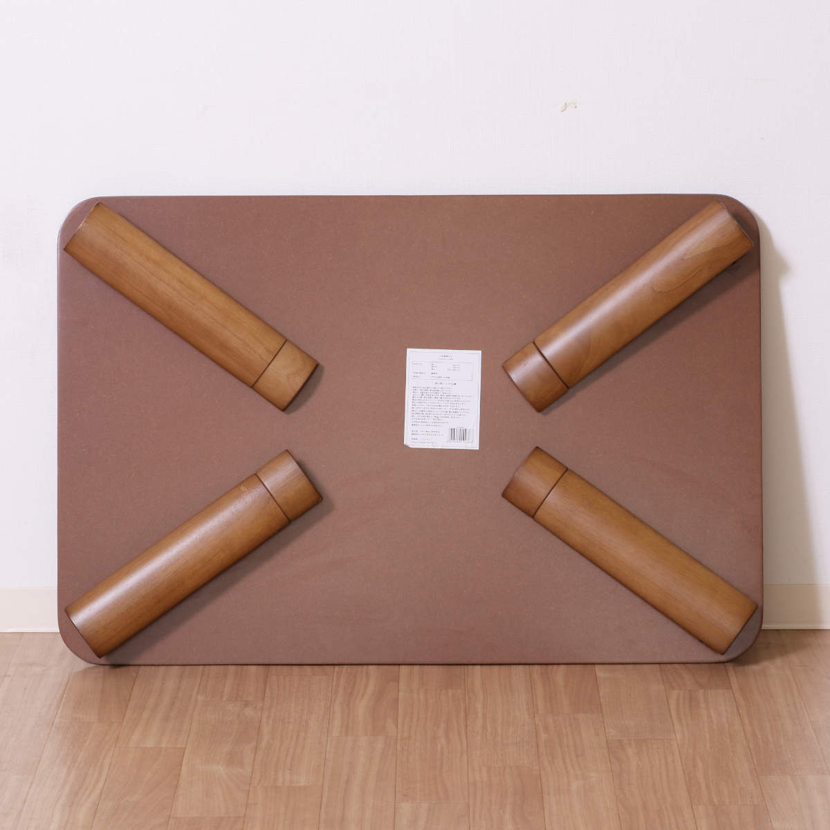 不二貿易（Fuji Boeki） ローテーブル 幅90×奥行60×高さ33・38cm 軽量