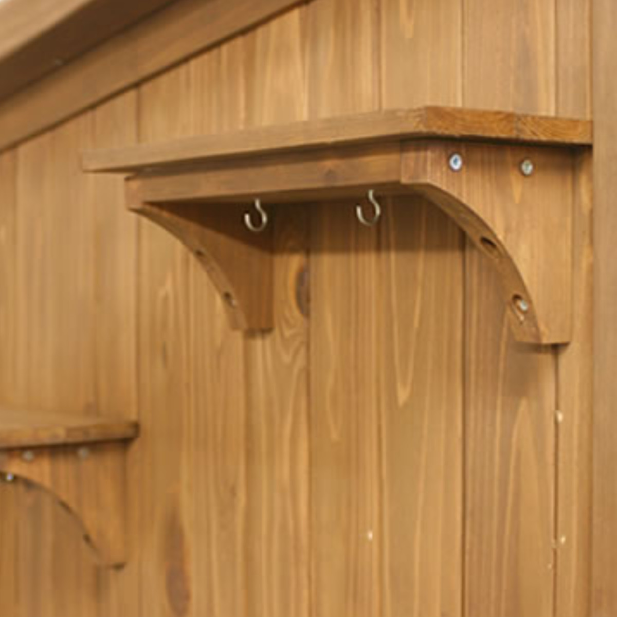 物置 カントリー小屋 大型 木製 倉庫 （ 屋外 屋外物置 約 幅 156 cm