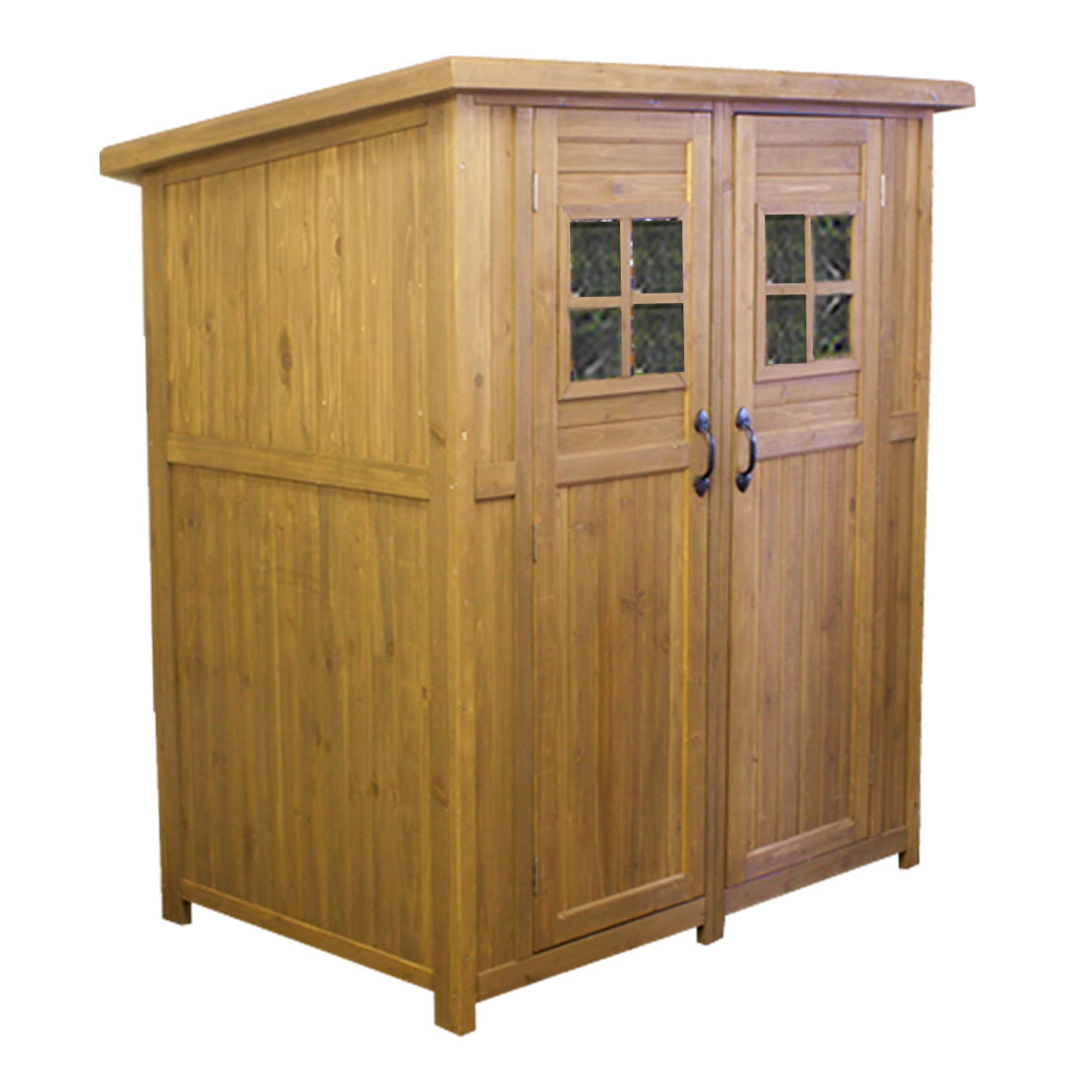 物置 カントリー小屋 大型 木製 倉庫 ( 屋外 屋外物置 約 幅 156 cm 物置 カントリー小屋 大型 木製 倉庫 ( 屋外 屋外物置 約 幅 156 cm