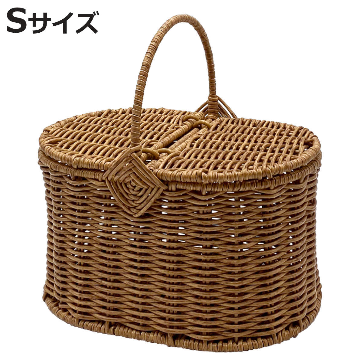 バスケット バルト 柳 ピクニックバスケット オーバル S ふた付き