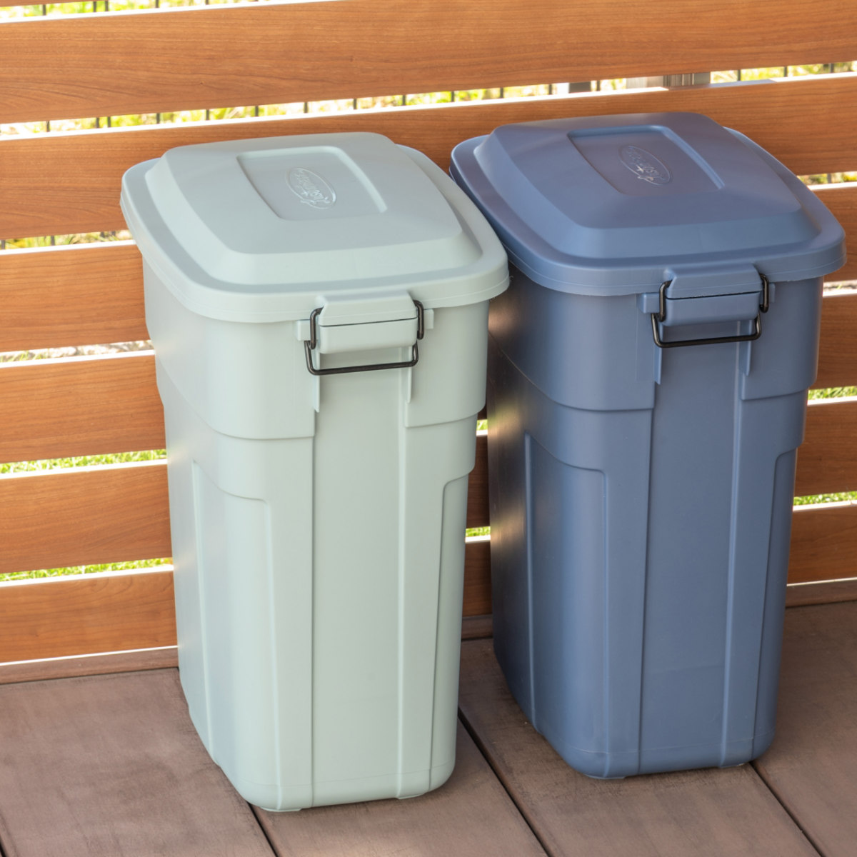 ゴミ箱 ロック付き 30L プラスチック （ ごみ箱 30リットル 丈夫 屋外