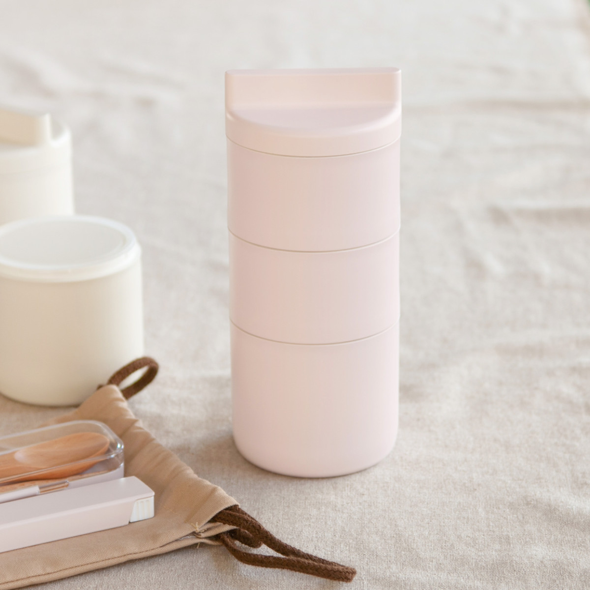 弁当箱 3段 600ml tutu 3段ランチボックス （ お弁当箱 ランチボックス