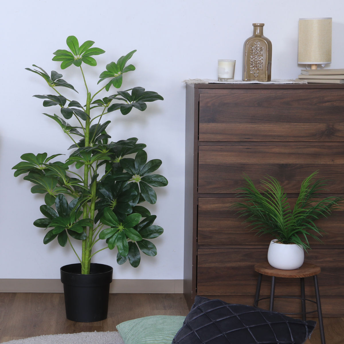 不二貿易（Fuji Boeki） フェイクグリーン ヤドリフカノキ 高さ105cm