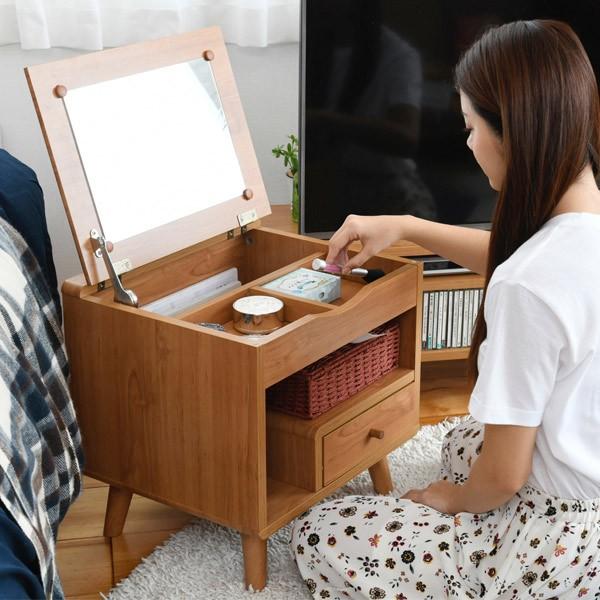 ドレッサー 幅45cm 鏡台 ミニタイプ 北欧風 Pico （ 化粧台 メイク
