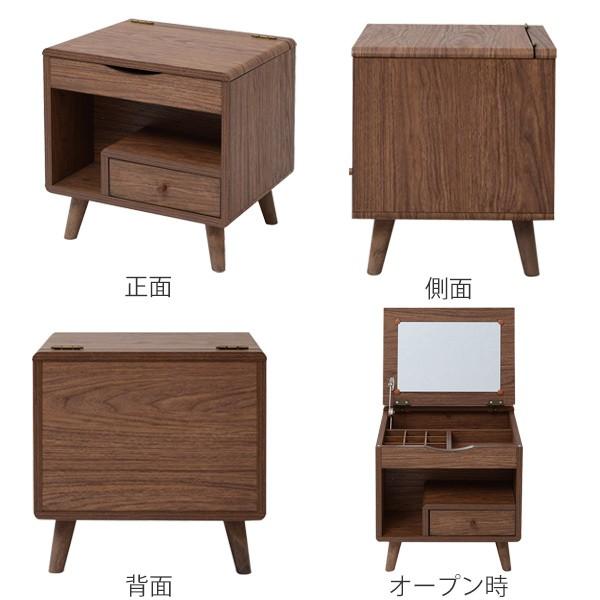 ドレッサー 幅45cm 鏡台 ミニタイプ 北欧風 Pico （ 化粧台 メイク