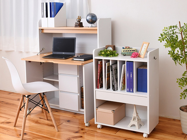 JK-PLAN（ジェイケイ・プラン） ランドセルラック 幅62cm キャスター