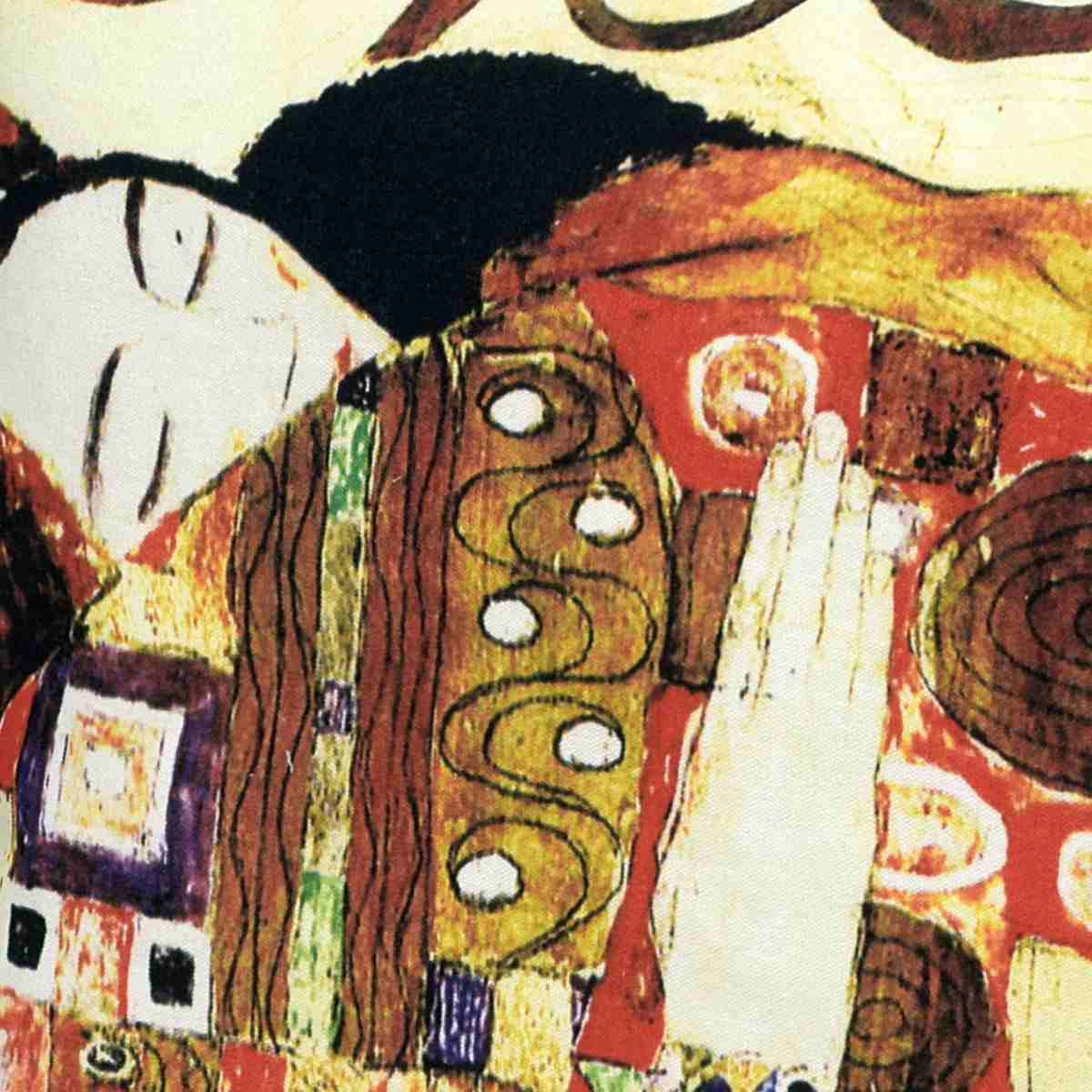クッションカバー 名画クッションカバー 45×45cm クリムト